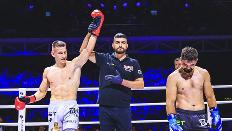 Трети пореден успех за Васил Христов на MAX FIGHT