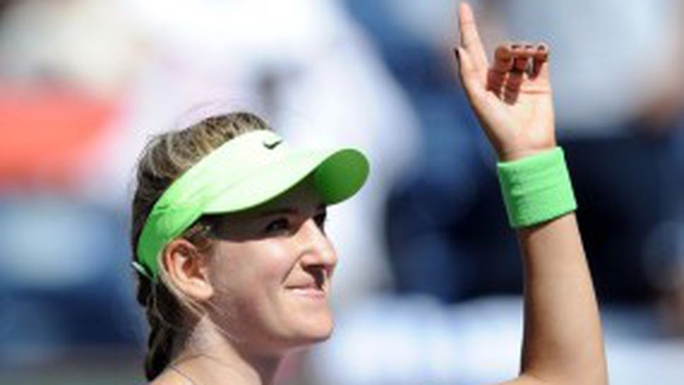 Aзаренка бие, Вожняцки не издържа срещу Иванович