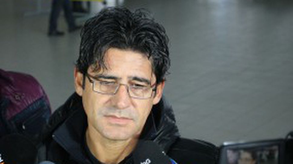 Треньорът на Левски се оправда със силния вятър