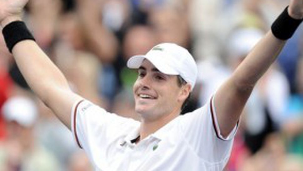 Иснър детронира Джокович и ще спори за трофея в Индиън Уелс (видео)