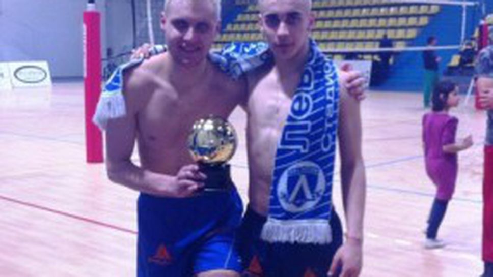 Двама волейболисти на Левски с двоен празник