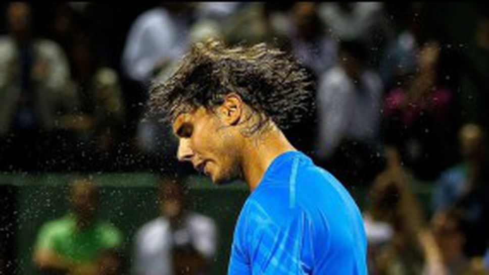 Надал се оплаква от проблеми с коляното преди полуфинала с Мъри