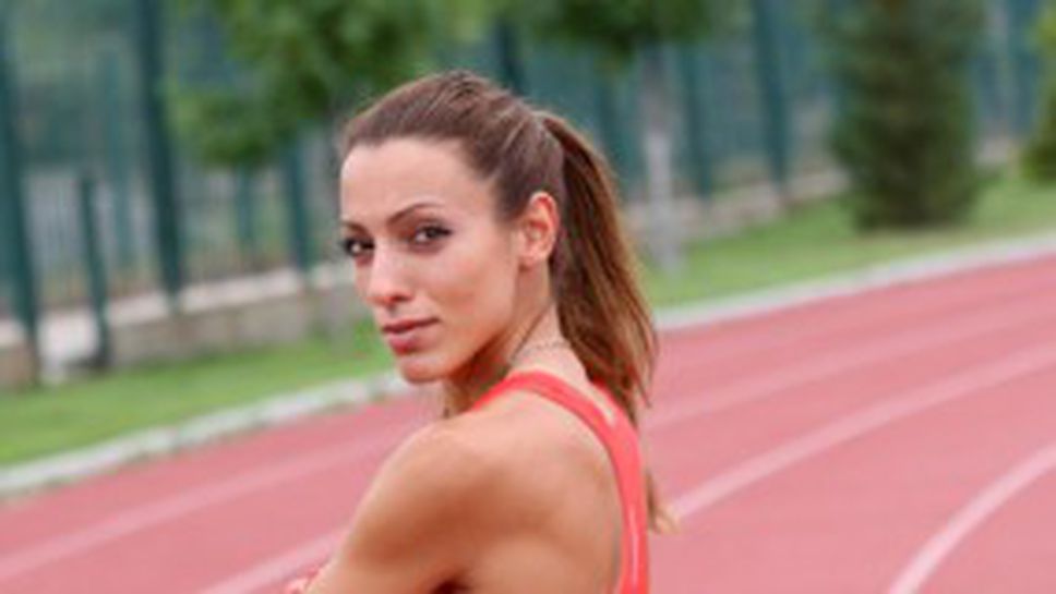 Ивет с първа тренировка на пистата в Правец