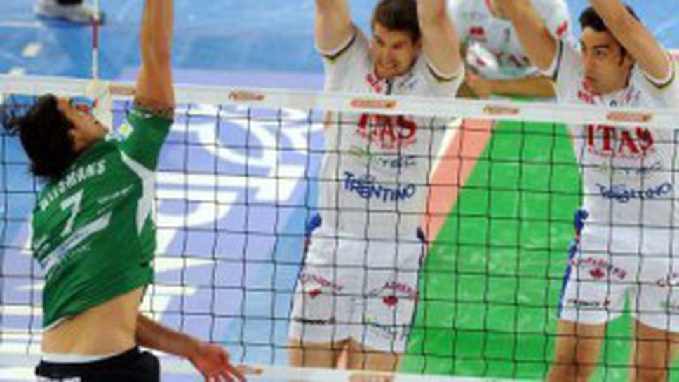 Мачът за Суперкупата на Италия: Тренто - Кунео пряко по Eurosport 2