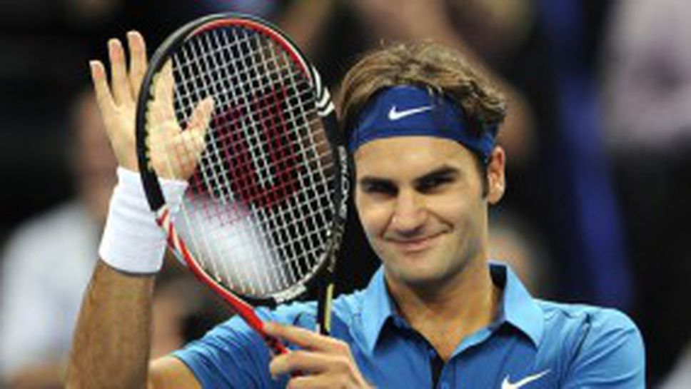 Федерер триумфира за пети път в Базел