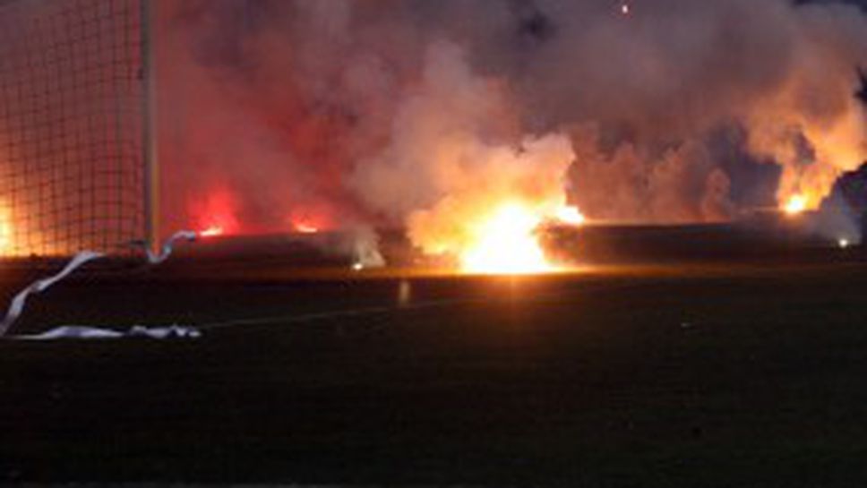 ЦСКА може да отнесе наказание за мача с Лудогорец