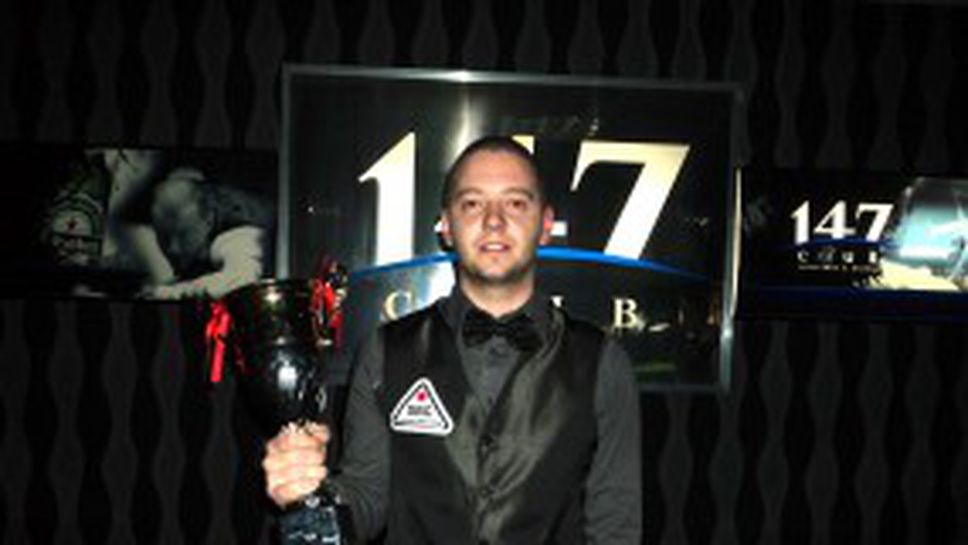 Безкомпромисен Братислав Кръстев в третия ранкинг турнир по снукър