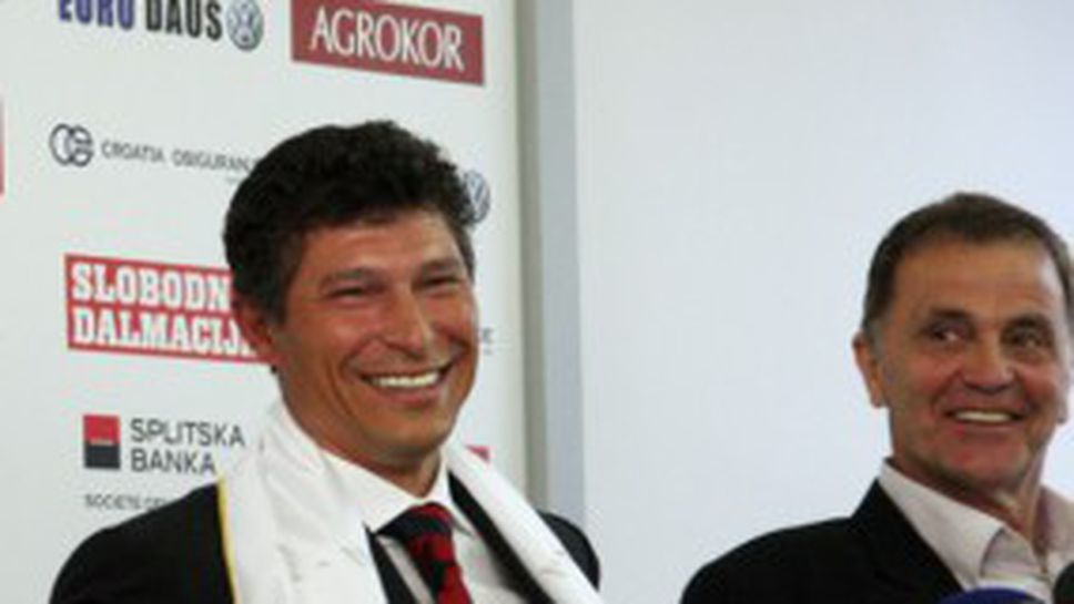 Балъков избран за треньор на Хайдук в конкуренцията на Аугенталер, Рьобер и Дол