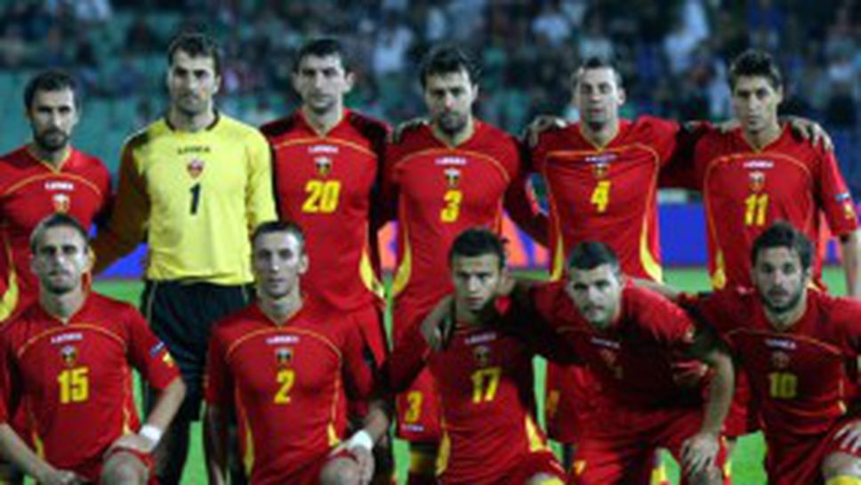 Титулярите на Черна гора за мача с България