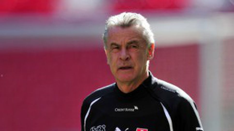 Хитцфелд: В първите 10 минути имахме повече удари във вратата, отколкото срещу България