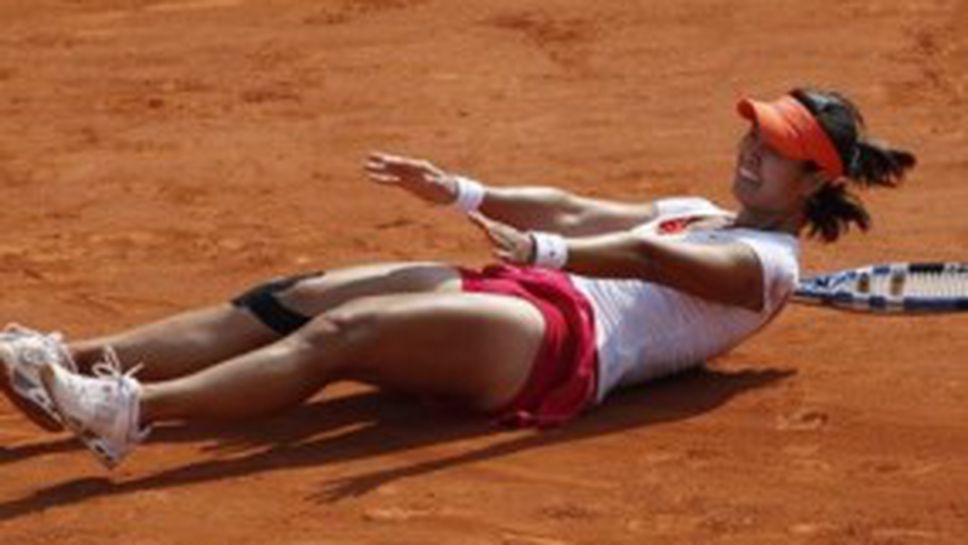 Ли На опитала да пробие първо в бадминтона