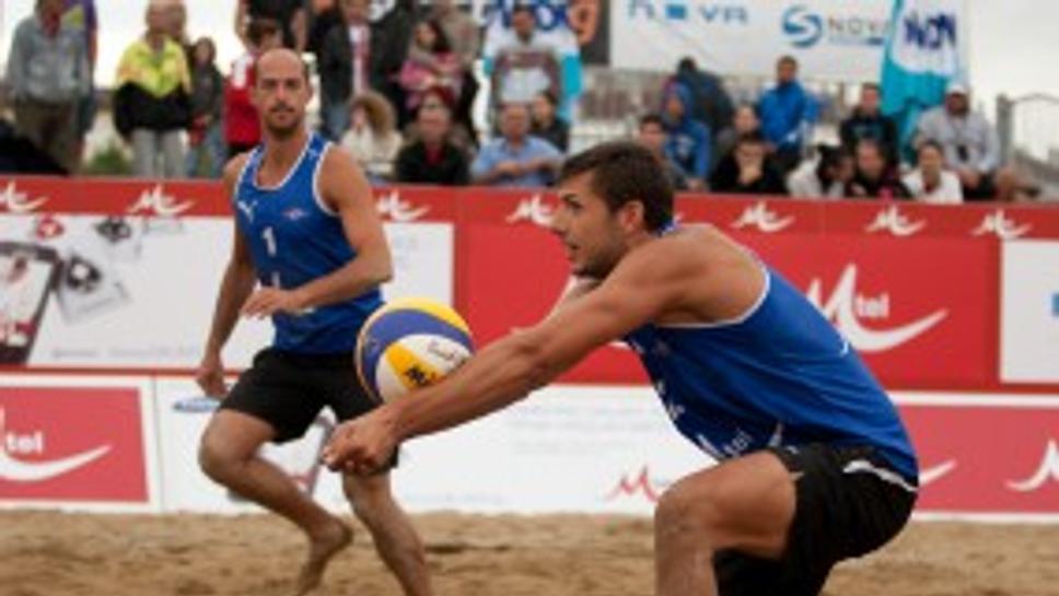Невен Нешев и Валентин Димов на полуфинал на M-Tel Beach Masters в София (ВИДЕО)