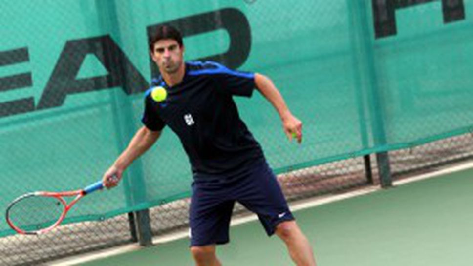 Гонзо разцъка тенис със Сашо Везенков (снимки и видео)