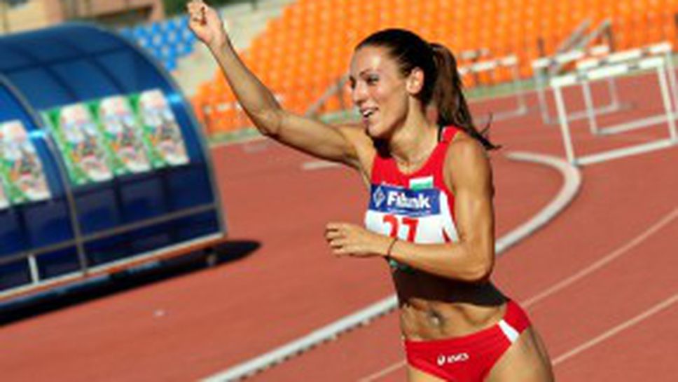 Ивет Лалова взриви стадиона в Сливен с 10,96 сек на 100 м