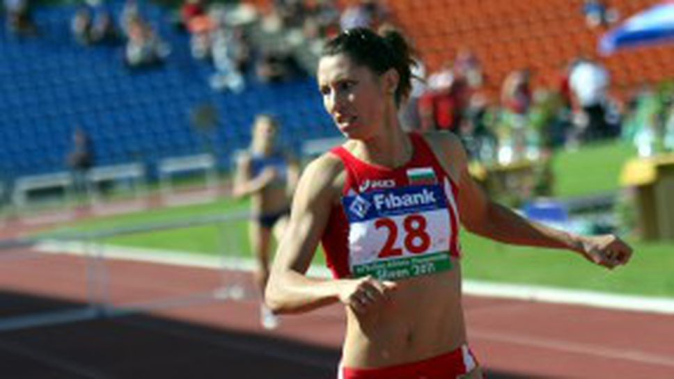 Стамболова балканска шампионка на 400 м/пр с рекорд