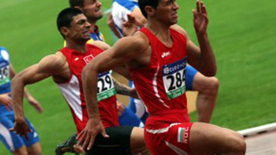 Блестящ Кременски се пребори с дъжда и спечели балканската титла на 200 м