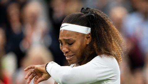 Серина Уилямс напусна “Уимбълдън” със сълзи на очи след травма