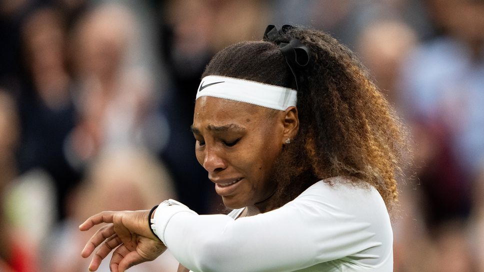 Серина Уилямс напусна “Уимбълдън” със сълзи на очи след травма