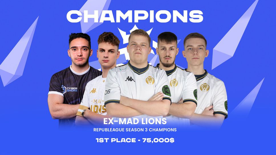 Християн "REDSTAR" Пиронков и ex-MAD Lions завоюваха 75 000 долара след звезден финал