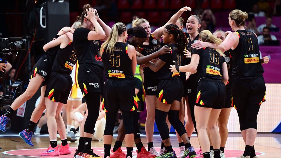 Националният отбор на Белгия при жените стана за втори пореден