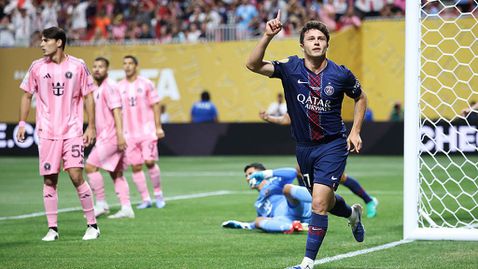 ПСЖ се позабавлява и смаза за едно полувреме Меси и Интер Маями