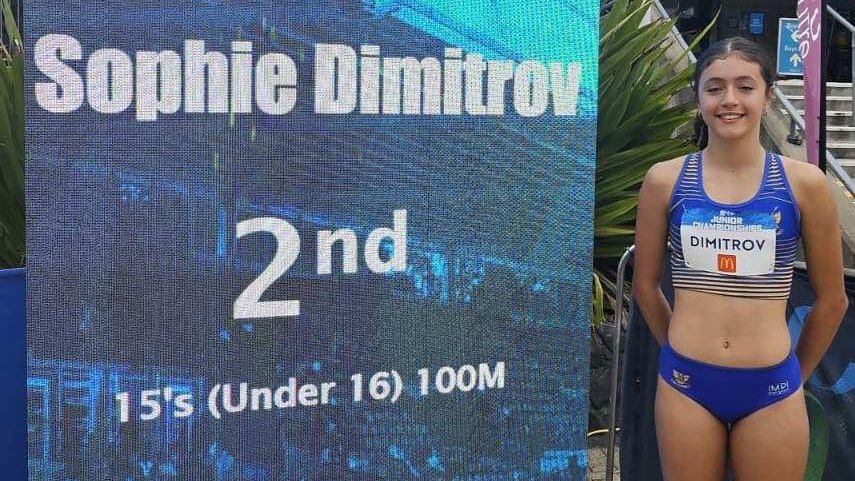 Софи Димитрова с 25.08 на 200 м и втора титла