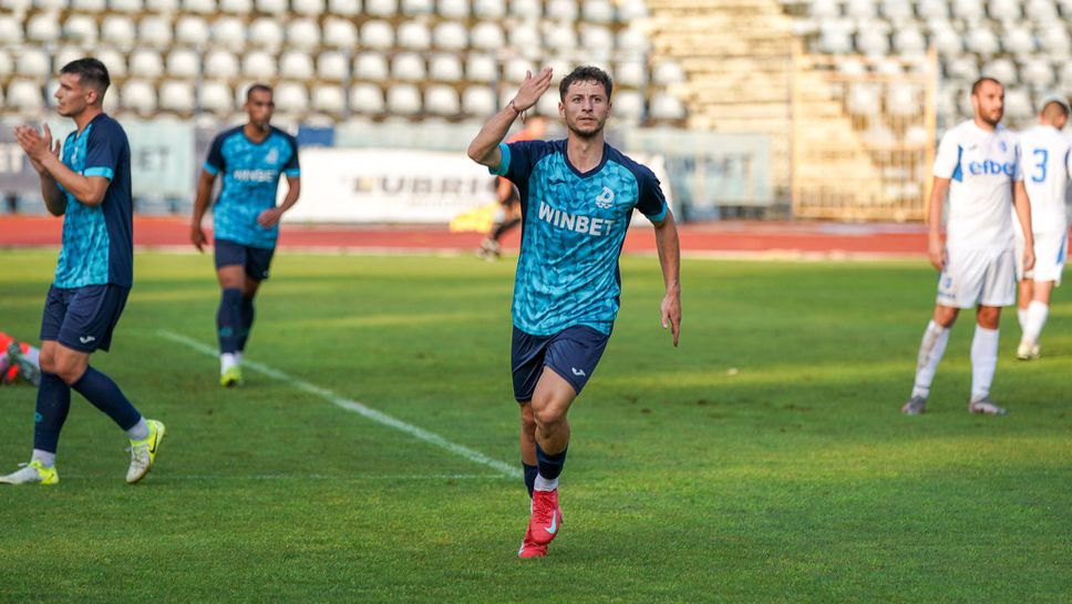 Спартак (Плевен) 0:1 Дунав, спасяване на Китанов