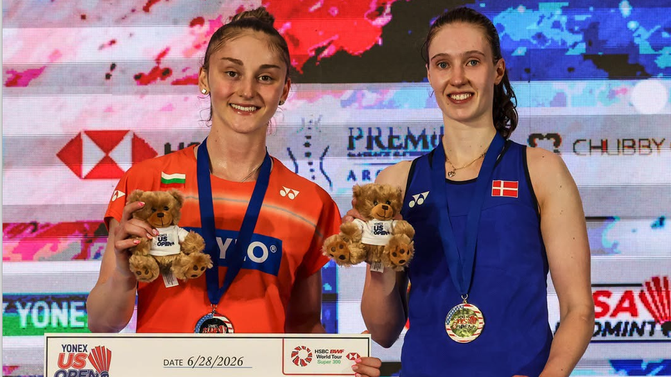 Сребърен медал за Калояна Налбантова на BWF World Tour Super 300 в САЩ