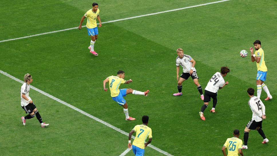 Бразилия 0:0 Япония