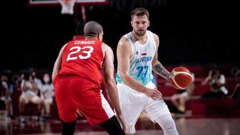 Словения се класира без проблеми за четвъртфиналите в Токио