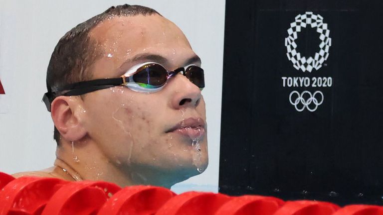 Антъни Иванов отпадна в сериите на 100 метра бътерфлай в Токио