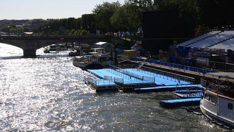 Отново отмениха тренировките по плуване преди триатлона в Париж