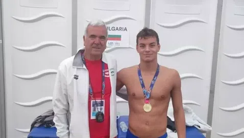 Николай Вакареев: Петър Мицин ще плува на 400 м и на 800 м свободен стил на европейското първенство през декември