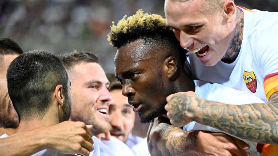 Рома срази новак в Серия А, Ейбрахам с дебютен гол за "вълците"