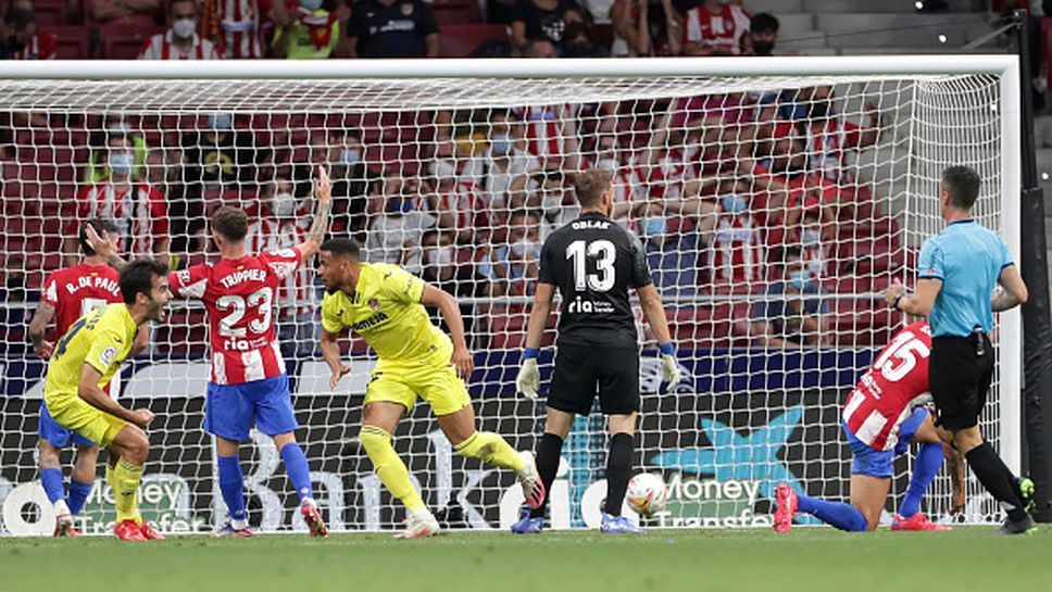 Голяма драма в Мадрид! Виляреал подари точката на Атлетико Мадрид с равенство 2:2