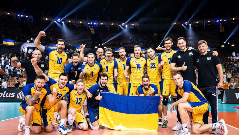 Националният волейболен отбор на Украйна постигна първа победа на Световното