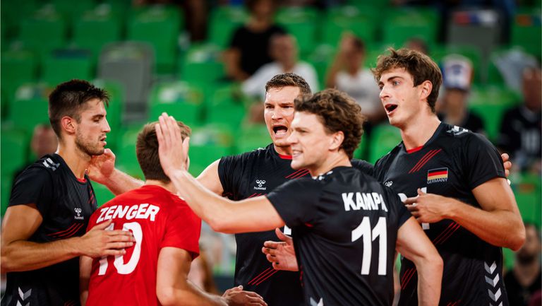 Националният волейболен отбор на Германия постигна първа победа на Световното