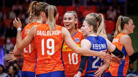 Нидерландия детронира шампиона Сърбия след невероятна драма