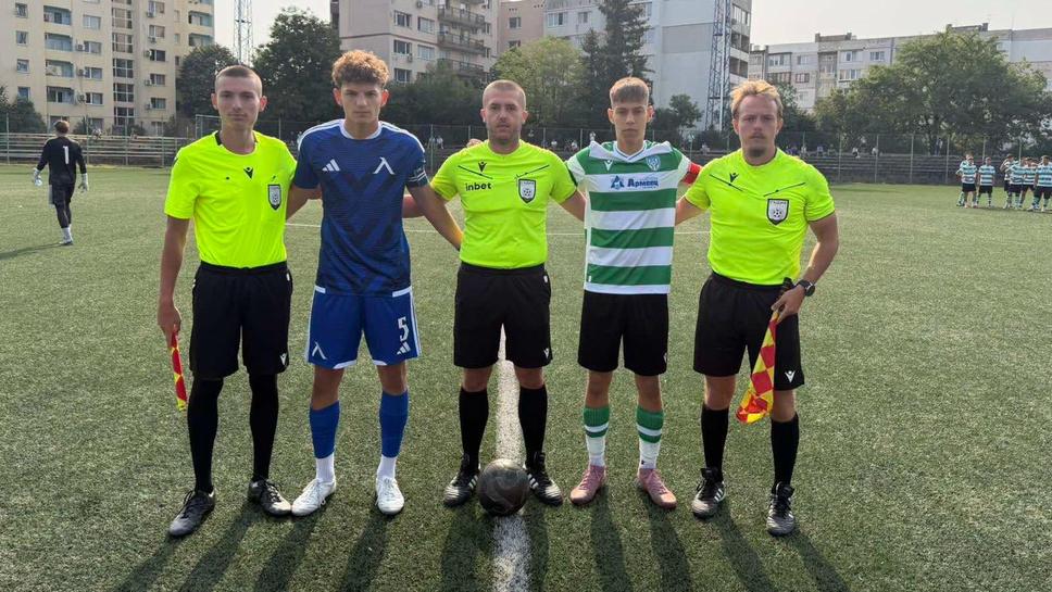Левски с категорична победа срещу Черно море в U17