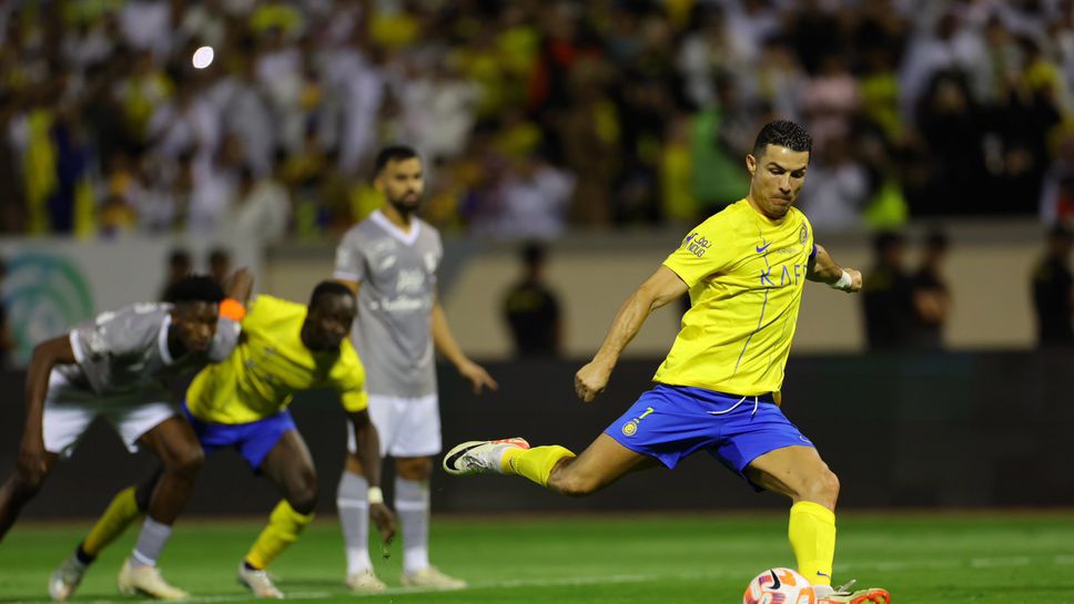 Кристиано Роналдо донесе поредната победа на Ал-Насър с 30-ия си гол в Саудитска Арабия