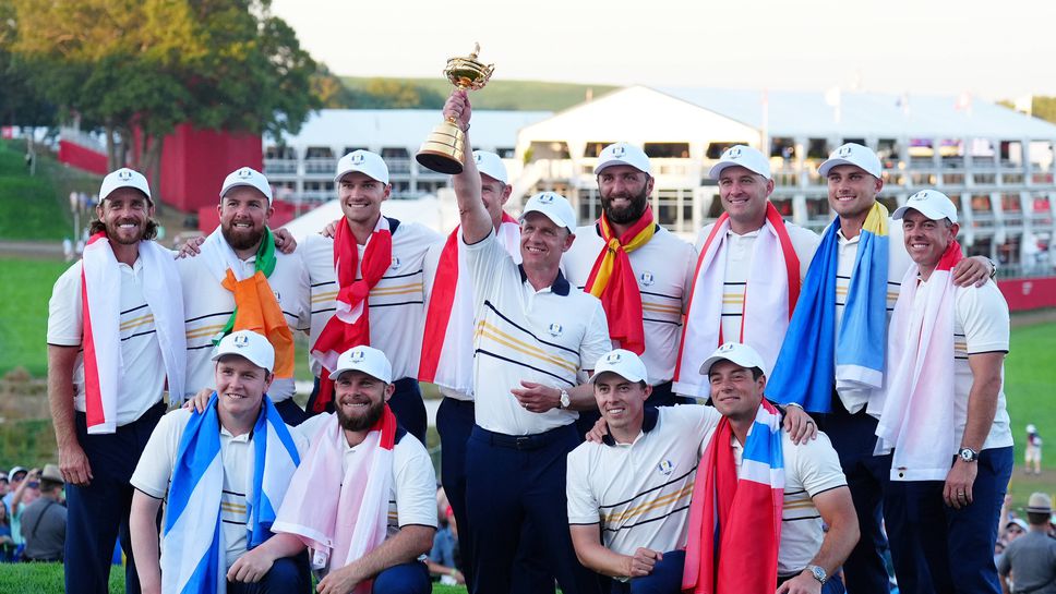 Европа триумфира с Купа "Райдър"