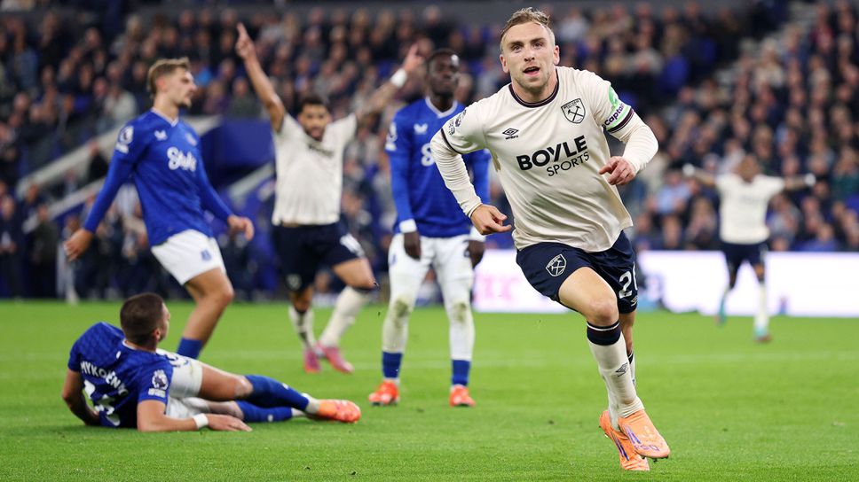 Уест Хам измъкна точка от Евертън в дебюта на Еспирито Санто