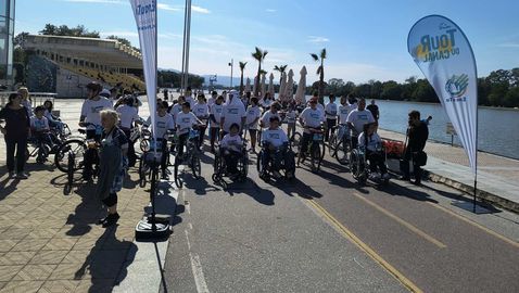 С усмивки и любов Велопоходът на толерантността събра рекорден брой участници