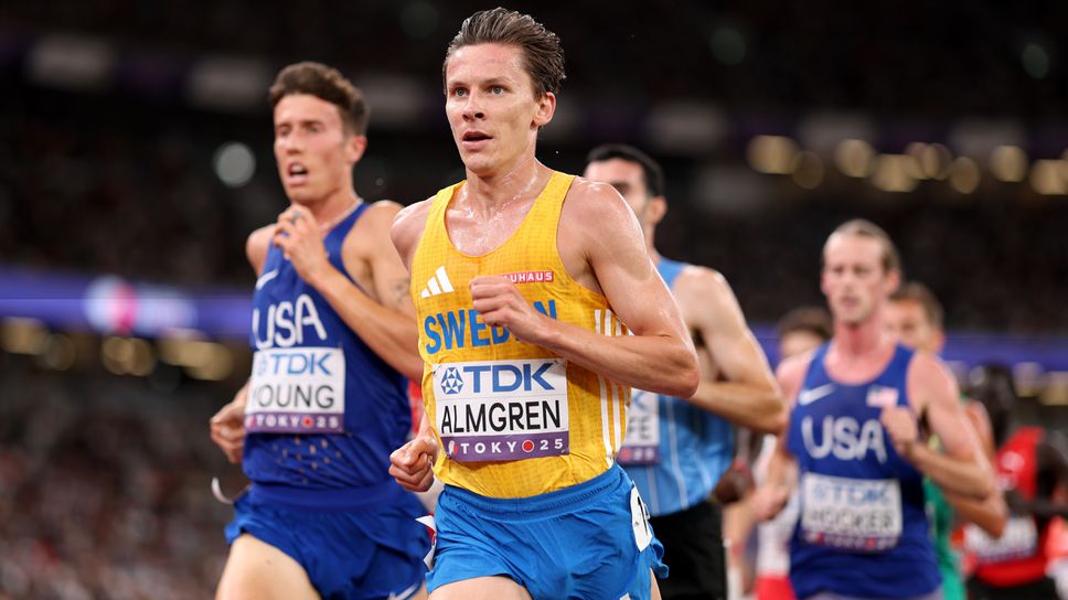 Световният бронзов медалист на 10 000 метра Андреас Алмгрен си