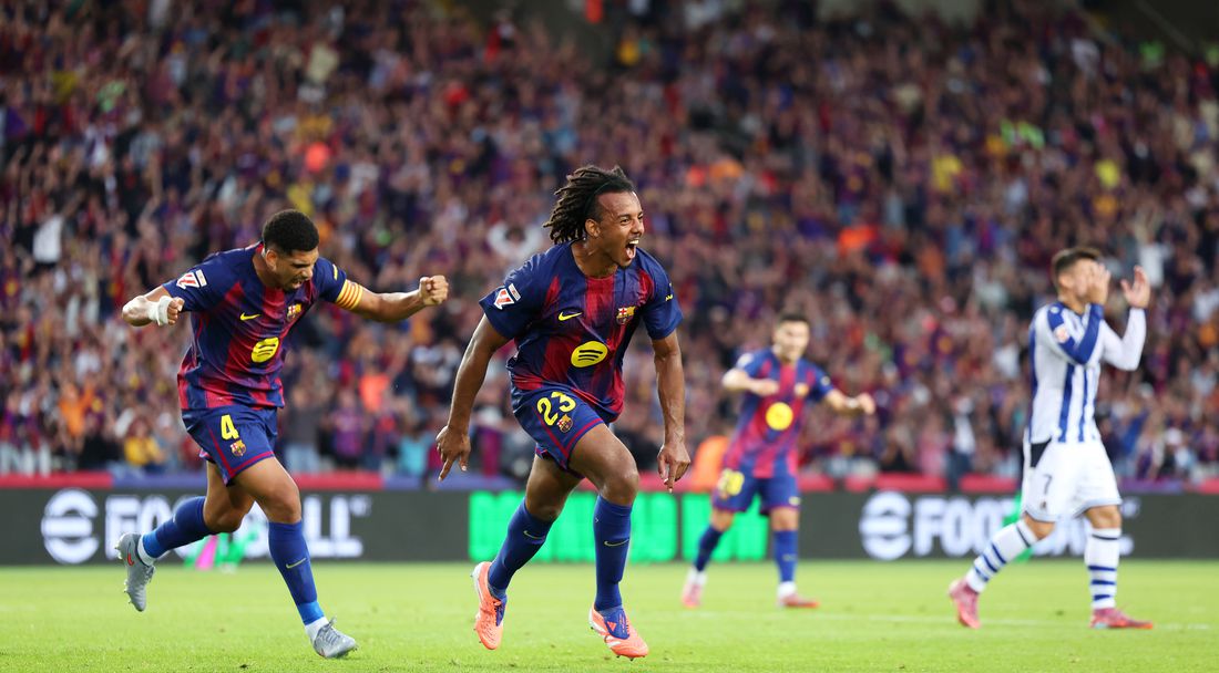 Има грешка на съдията при изравнителния гол на Барселона