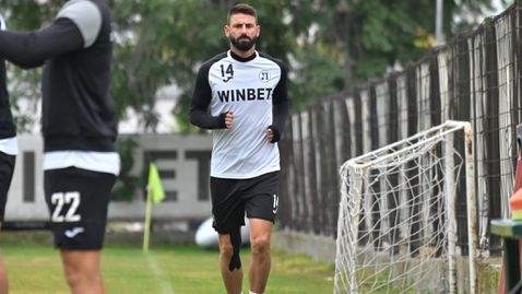 Димитър Илиев тренира на облекчен режим