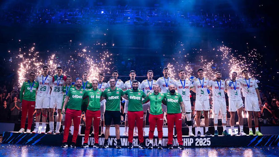 Националният отбор на България по волейбол за мъже получи номинация