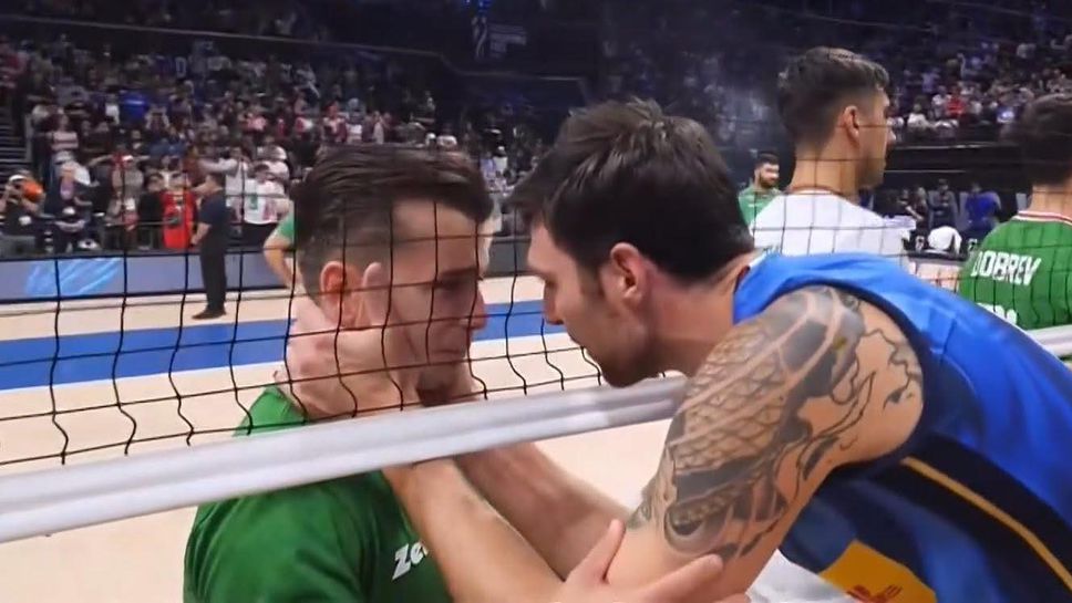 Жестът, който трогна спортния свят - какво е казал Анцани на ридаещия Колев