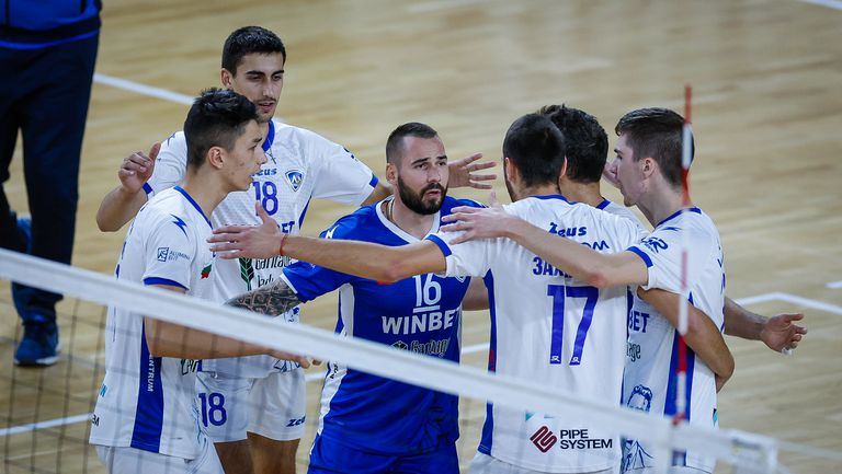 Волейболистите на Левски записаха втора поредна чиста победа в Efbet