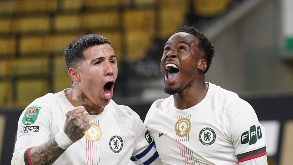 Челси за малко да изпусне сигурна победа след фамозна драма в края срещу Уулвърхамптън